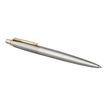 3501179531823-Parker Jotter Standard - Stylo à bille - moyen - encre bleue - Acier Gt-Angle gauche-1