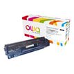 3112539604813-Cartouche laser compatible HP 85A - noir - Owa K15354OW-Angle gauche-0