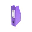 3130632901707-Exacompta - 10 Porte-revues polypro - dos 70 mm - couleurs assorties - livrés à plat-Angle droit-1