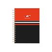 3700572765488-Kiub Pour Lui - Carnet de notes à spirale A5 - ligné - arrêt au stand-Avant-0