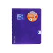 3020121072868-Oxford Openflex - Cahier polypro à spirale 17 x 22 cm - 180 pages - grands carreaux (Seyes) - disponible dans-Avant-4