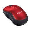 5099206028845-Logitech M185 - souris sans fil - rouge-Arrière-1