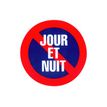 Pickup - Plaque de signalisation ronde - 180 mm (diamêtre) - stationnement interdit à tout moment