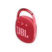 6925281979316-JBL Clip 4 - Mini enceinte sans fil - bluetooth - rouge-Angle droit-0