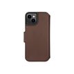 8720593006341-Decoded - Etui folio pour  iPhone 14 - brun-Avant-0