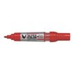 Pilot V SUPER COLOR - Marqueur permanent rechargeable - pointe ogive - rouge