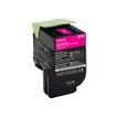 0400794223942-Lexmark 802 - magenta - cartouche laser d'origine-Angle gauche-0