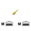 MCL Samar - câble réseau RJ45 CAT 6 F/UTP - 50 cm - jaune