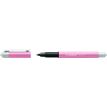 STABILO beCrazy! - Roller encre bleue - 0,5 mm - corps fin - rose pastel
