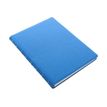 Filofax Saffiano - Carnet de notes à spirale A5 - bleu fluo