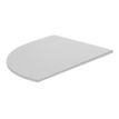 Table de réunion pliante - quart de rond - L70 x H74 x P70 cm - imitation hêtre/noir