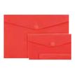 3701254713582-Wonday - Pochette polypro à scratch - 23,7 x 33,3 cm - Vert semi-transparent-Gros plan-0