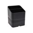 9002493099982-Exacompta Pen Cube Ecoblack - Pot à crayons magnétique - noir-Angle gauche-1