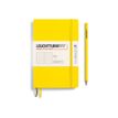 Leuchtturm1917 - Carnet de notes souple B6+ - pointillés - jaune citron