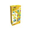 BIC Highlighter Flex - Pack de 12 surligneurs - jaune
