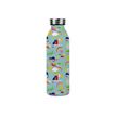 3700572754864-Kiub Chats Pop - Bouteille isotherme 450 ml - bleu menthe-Avant-0