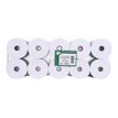 Exacompta - 10 Bobines offset - rouleaux calculatrices - 74 x 70 x 12 mm