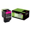 0400794223942-Lexmark 802 - magenta - cartouche laser d'origine-Angle gauche-1