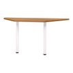 3483600722669-Extension demi-lune pour bureau YES ! - Pieds blancs - Merisier-Angle droit-0