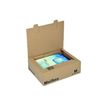 Boîte postale d'expédition format M - 32,5 cm x 24 cm x 10,5 cm - kraft - Logistipack