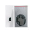 4004360887703-Sigel Artverum - Tableau magnétique en verre - 48 x 48 cm - rouge-Gros plan-7