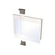 4005546400037-Durable Info Sign - Plaque de porte personnalisable - A6-Angle gauche-2