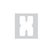 8711234002693-Pickup Déco Anna - Étiquette autocollante 60 mm - Lettre X - blanc-Avant-0