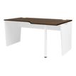 2012349337066-Bureau compact 90° - YES ! - pieds panneaux - retour droit - chêne royal-Angle droit-0