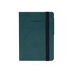 Legami My Notebook - Carnet de notes à élastique - 9,5 x 13,5 cm - ligné - bleu pétrole