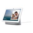 0842776110022-Google Nest Hub Max - écran connecté avec assistant google - Wifi et bluetooth - galet-Angle droit-0