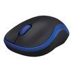 Logitech M185 - souris sans fil - bleu