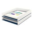 4002432113583-Leitz WOW Dual Colour - Corbeille à courrier blanc/gris-Angle droit-0