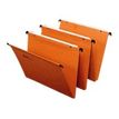 4002030021600-Fast Standard - 25 Dossiers suspendus pour tiroirs - orange - fond 15 mm-Angle droit-0