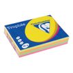 Clairefontaine Trophée - Papier couleur - A4 (210 x 297 mm) - 80 g/m² - Ramette de 500 feuilles - coloris fluos assortis