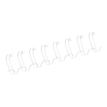 0077511532702-Fellowes - 130 anneaux de reliure en métal - 12 mm - jusqu'à 100 feuilles - blanc-Avant-0