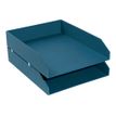 Exacompta OfficeByMe - Lot de 2 corbeilles à courrier - pour A4+ - bleu canard