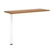 Retour direct pour bureau YES ! - L100 x H74 x P45 - Pied fixe - Merisier