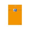Oxford - Bloc notes - 7,4 x 10,5 cm - 160 pages - petits carreaux - 80G - orange