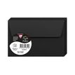 3329680583106-Pollen - 20 Enveloppes - 90 x 140 mm - 120 g/m² - noir-Angle droit-3