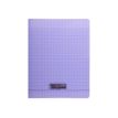 Calligraphe 8000 - Cahier polypro 17 x 22 cm - 96 pages - grands carreaux (Seyes) - violet