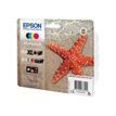 Epson 603 Etoile de mer - pack de 4 - noir XL, jaune, cyan, magenta - cartouche d'encre originale