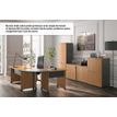 3483600739247-Bureau JAZZ+ - 120 cm - Pieds panneaux - Aulne--1