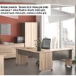3483600783882-Bureau JAZZ+ - 120 cm - Pieds panneaux - Chêne gris--1