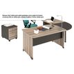 3483600783882-Bureau JAZZ+ - 120 cm - Pieds panneaux - Chêne gris--2