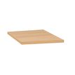 0400794088589-Caisson bout de bureau SUNDAY blanc + top L42 cm imitation Chêne - P 60 cm - 3 tiroirs--1