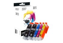 Cartouche compatible Epson 26XL Ours Polaire - pack de 4 - noir, cyan, magenta, jaune - Switch 