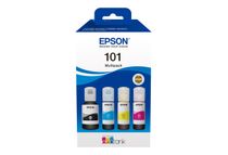 Epson 101 Multipack - Pack de 4 - noir, jaune, cyan, magenta - original - réservoir d