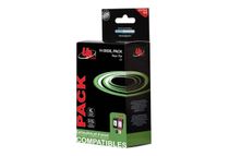 Cartouche compatible HP 300XL - Pack de 2 - noir, cyan, magenta, jaune - Uprint