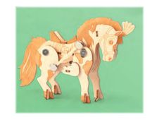 Graine Creative - mechanical 3D model set - cheval