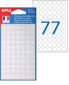 Apli Agipa - 539 Pastilles adhésives - blanc - diamètre 8 mm - réf 111830